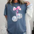 Coquette Disco Balls Graphic Tee | Comfort Colors