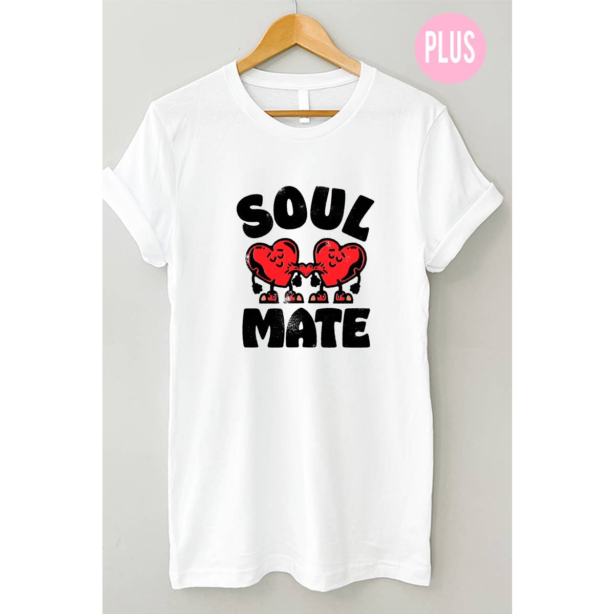 Soul Mate Graphic Tee  Plus