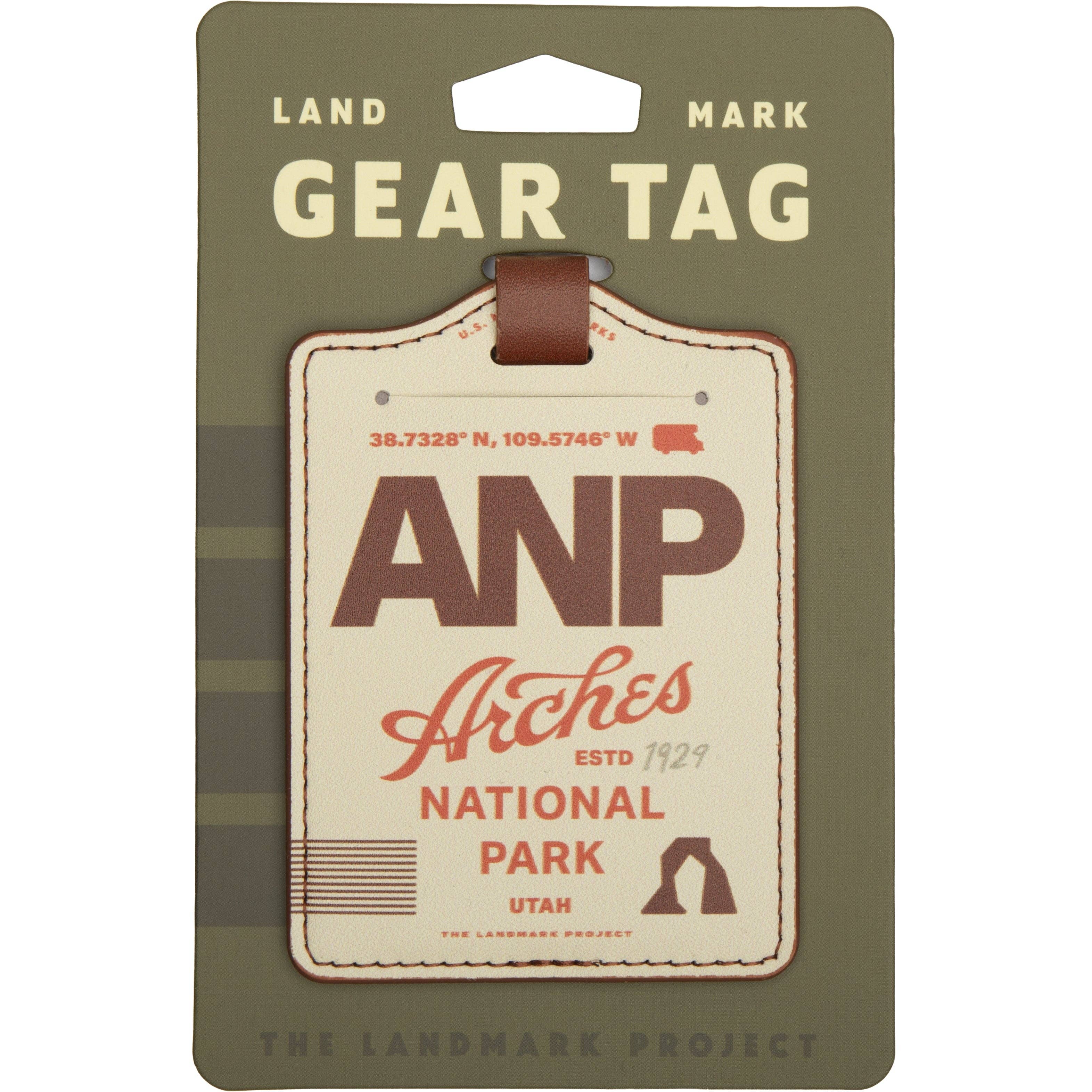 Arches Gear Tag