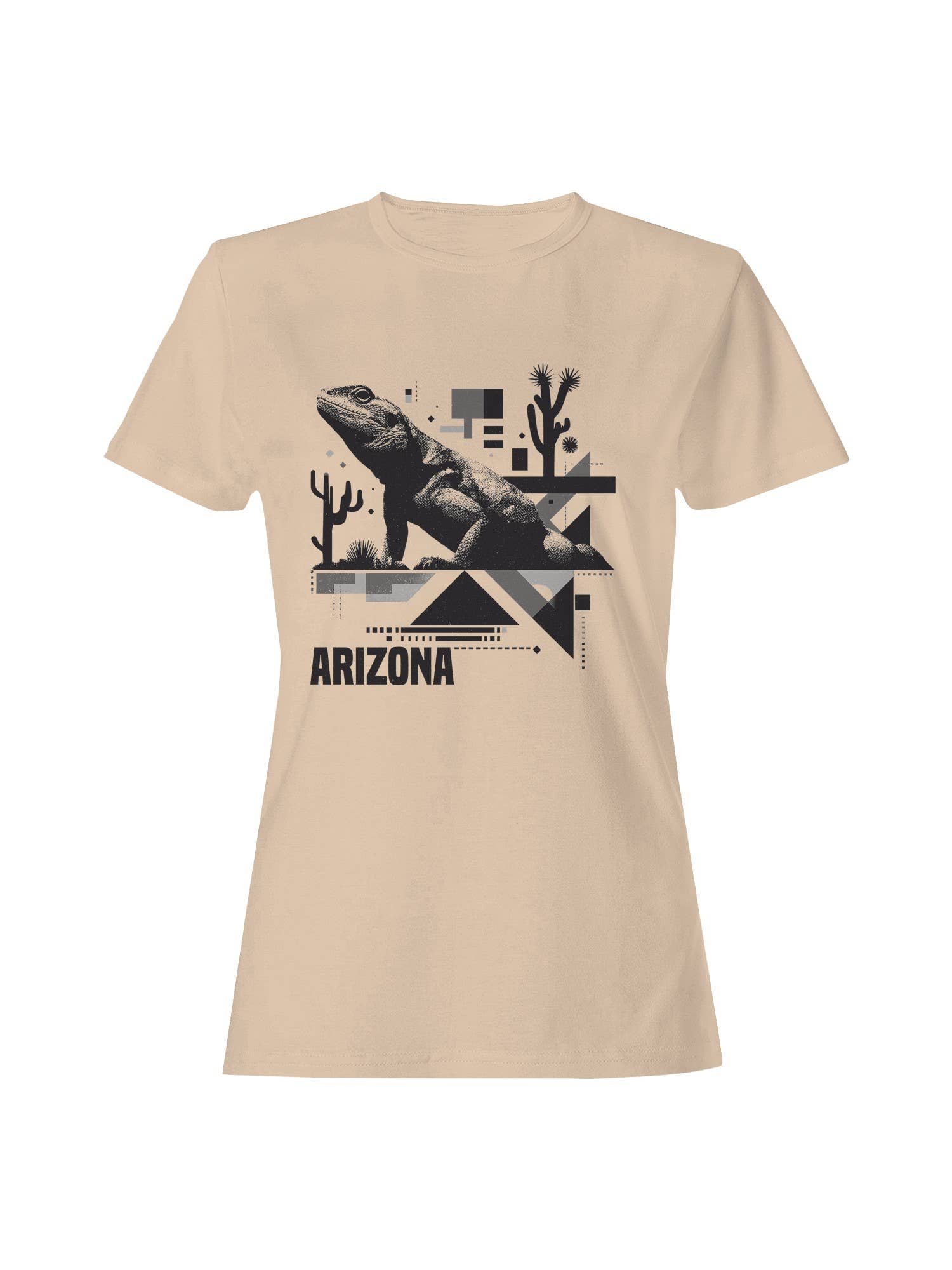 Arizona Desert Lizard Graphic Women's T-Shirt
