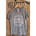 Halloween  Mineral Wash Vintage  Graphic  Tee