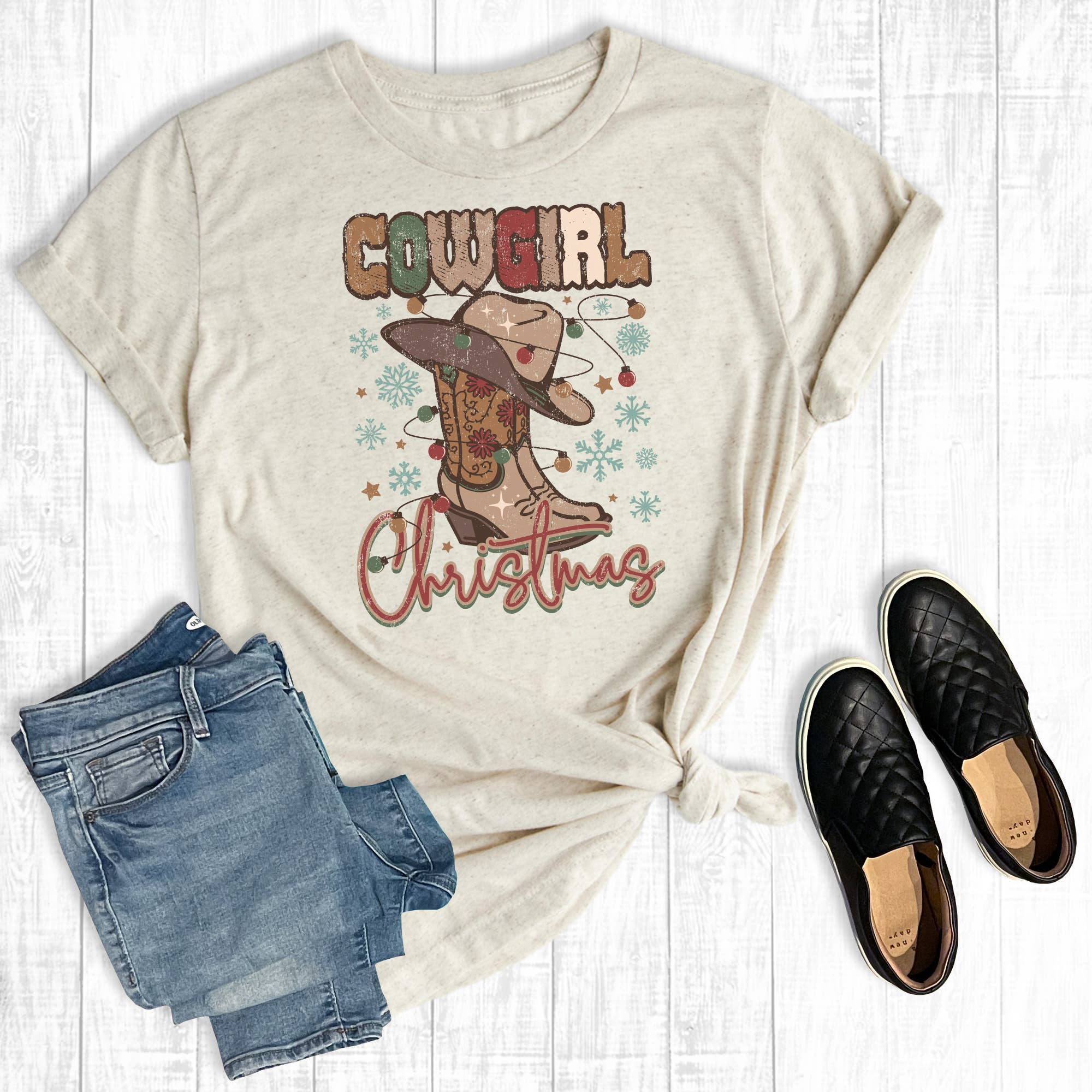 Cowgirl Christmas Boots