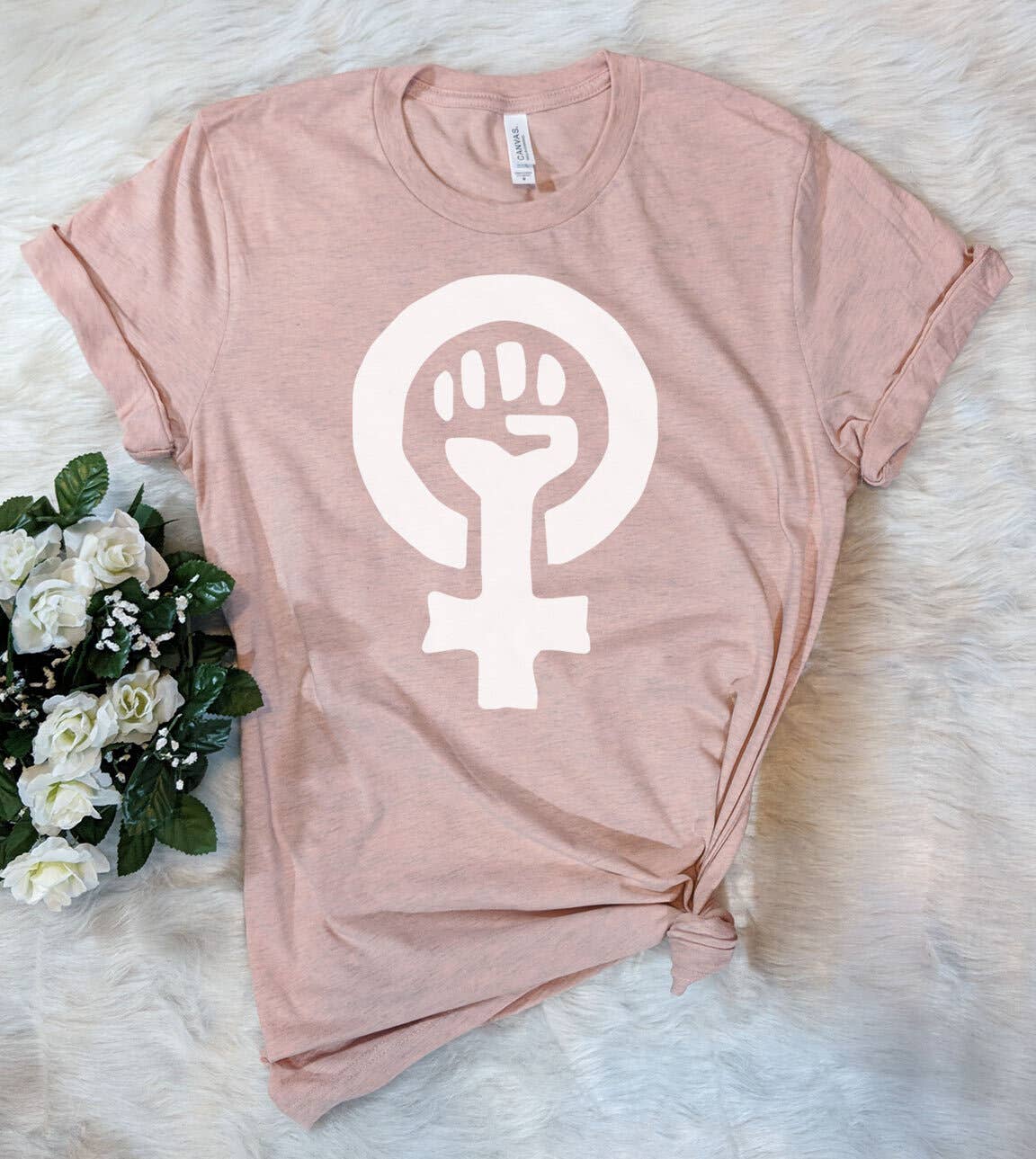 Feminist Symbol - Feminism Equal Rights Girl Power T-Shirt