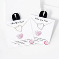 Gold-Dipped Heart Charm Necklace - Hypoallergenic