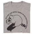 World in His Raccoon Hands
