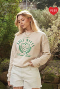 Abandoned Golf Wives Social Club Plus Graphic Sweatshirt
