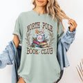 North Pole Book Club, Teacher Christmas Library Tshirt