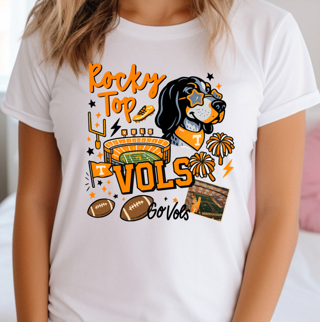 University of Tennessee Vintage Collage Tee or Sweatshirt