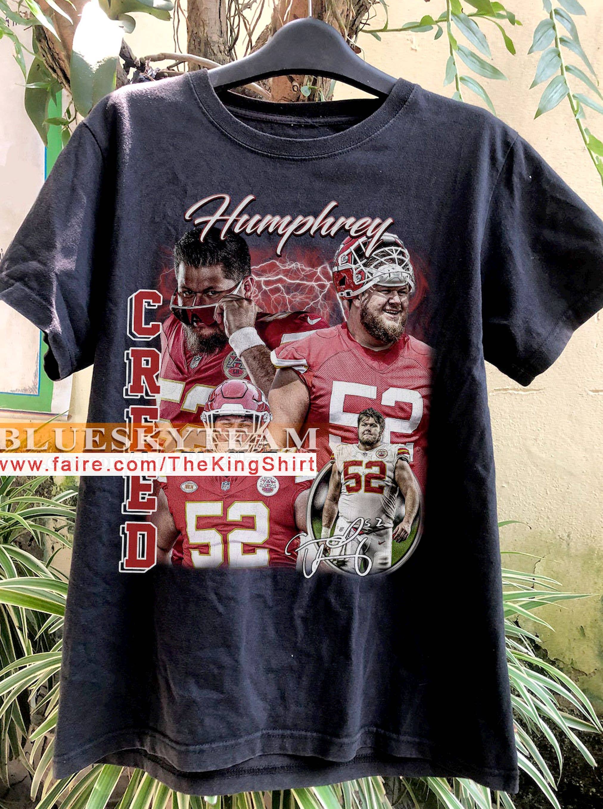 Vintage 90s Creed Humphrey T-Shirt - Retro Football Sport Te