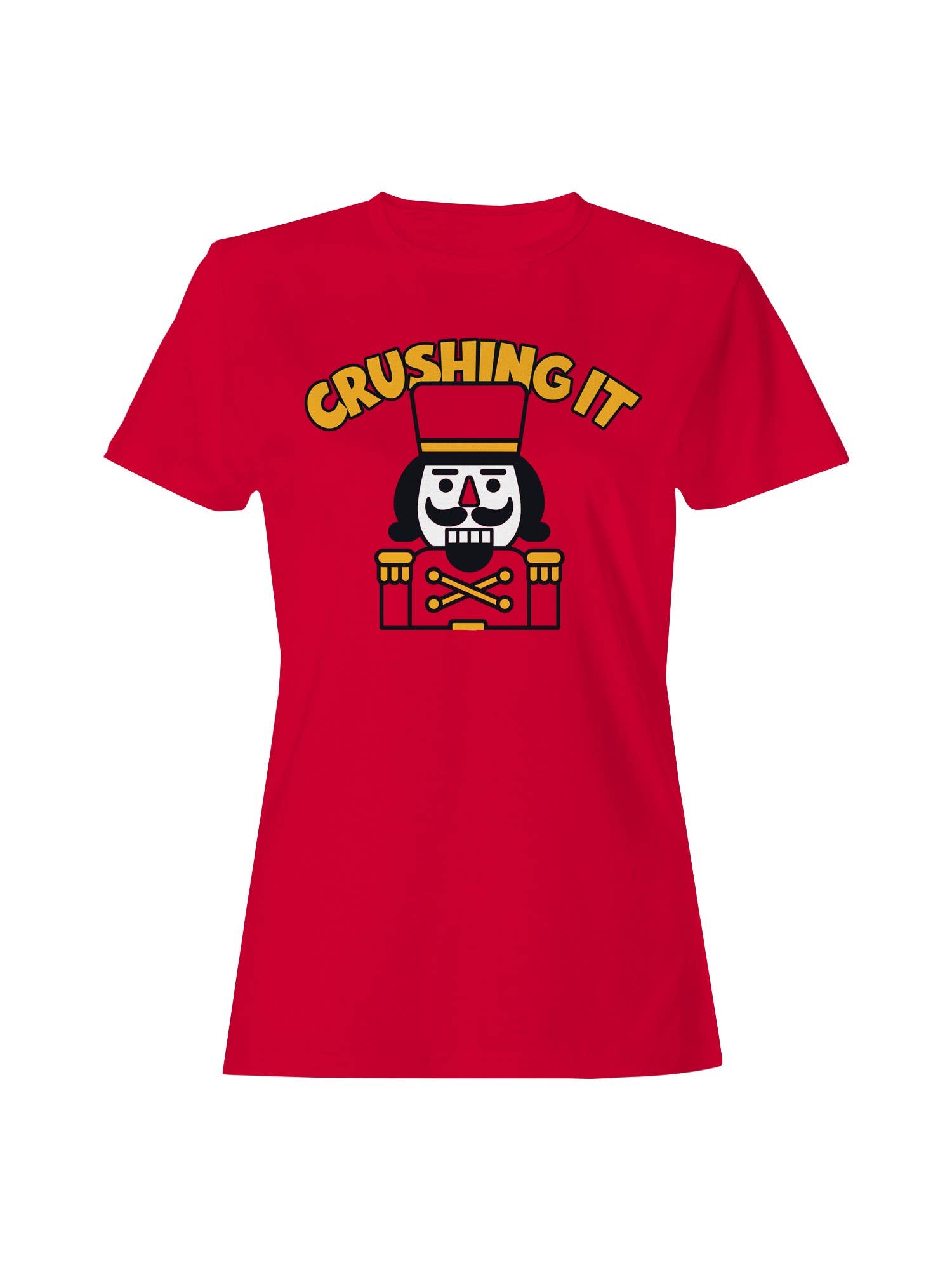 Nutcracker Crushing It Design Women's T-Shirt