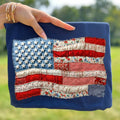 Faux Patchwork USA Flag Tee
