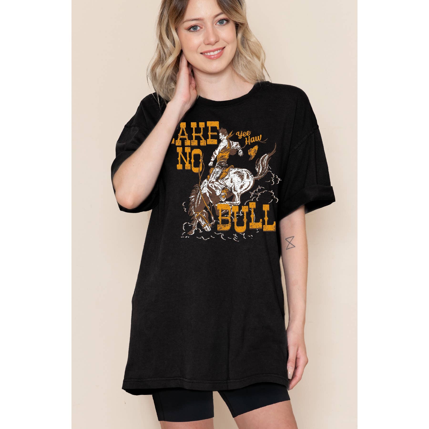 Take No Bull - Oversized Unisex T Shirt