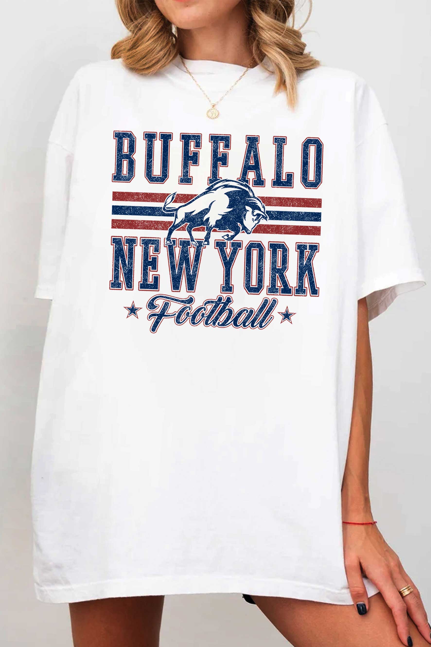 Buffalo New York Oversized Graphic Tshirts