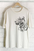 Tiger Oversize Graphic Tshirts