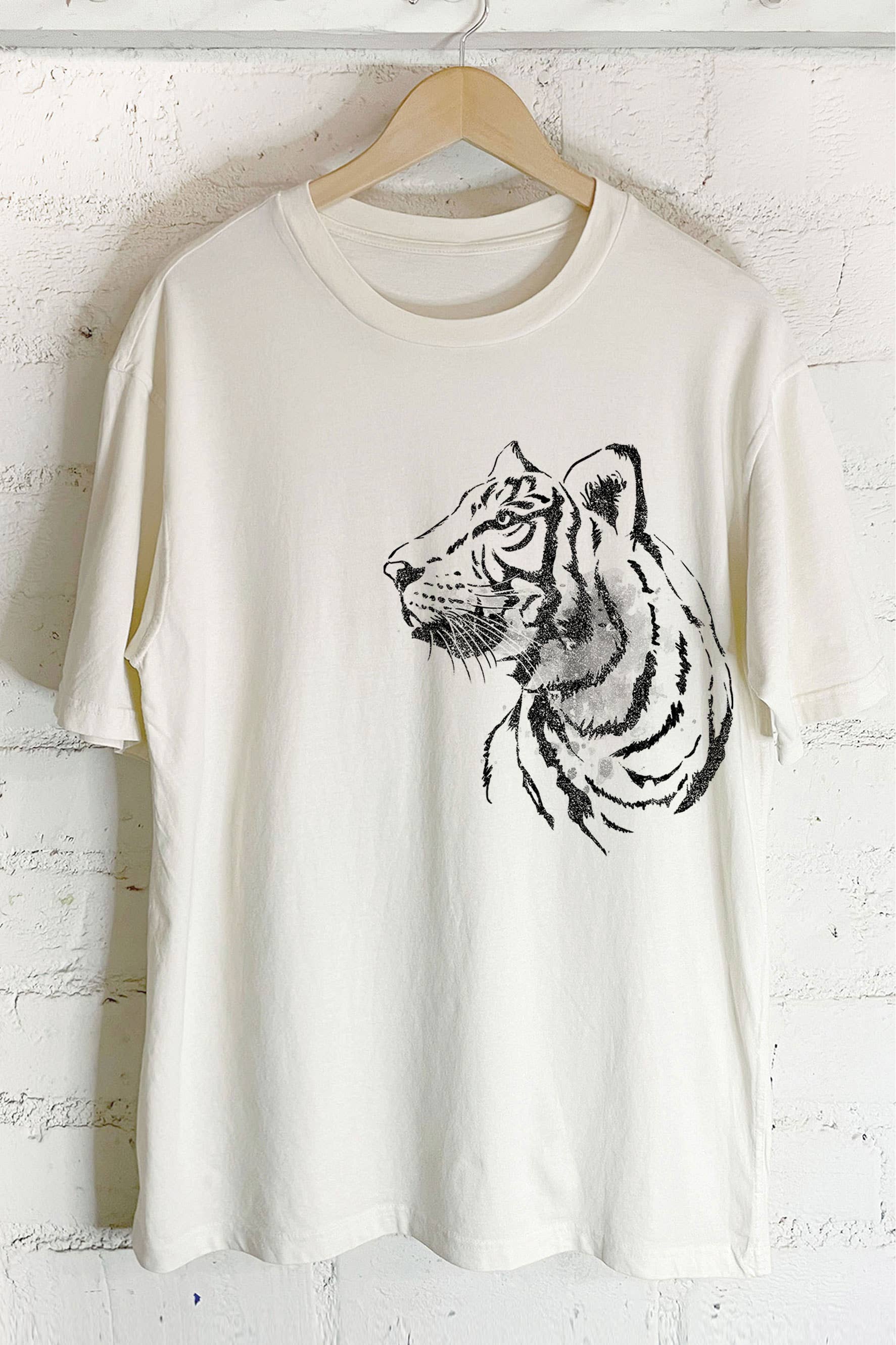 Tiger Oversize Graphic Tshirts