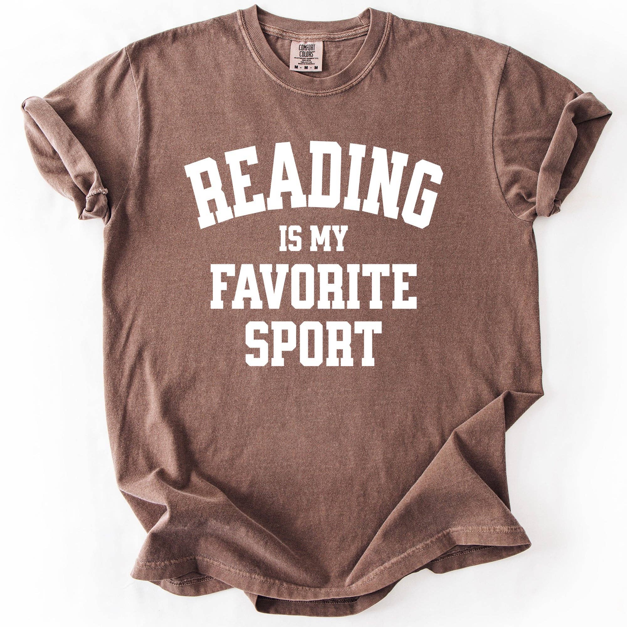 Reading Is My Favorite Sport Reading Booktok Library T-Shirt