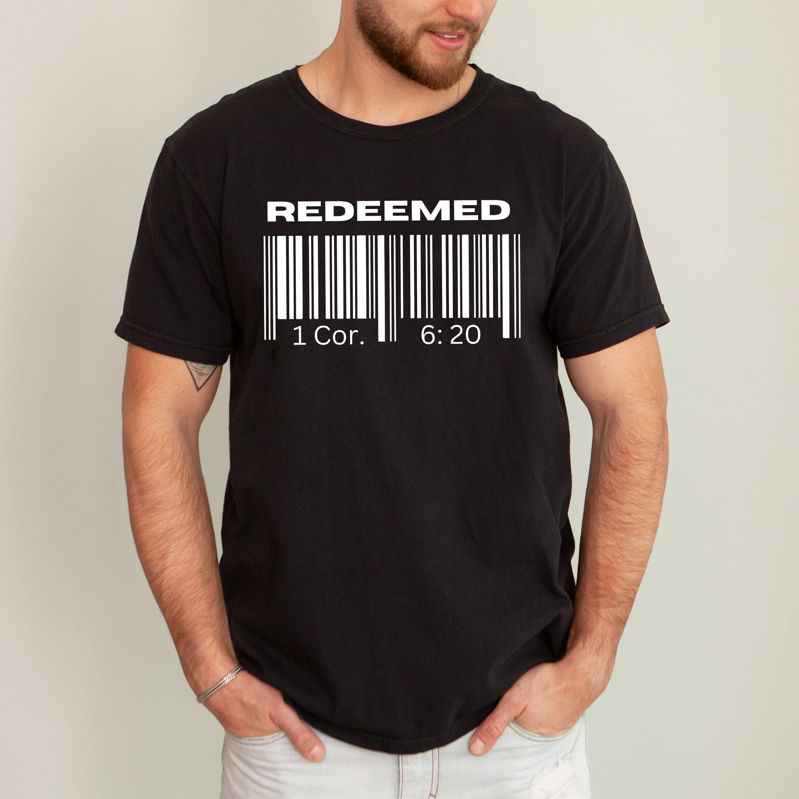 Redeemed, Faith, Christian, Jesus, Gospel, Religious Tshirt