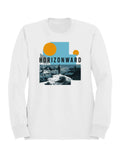 Horizonward Adventure Art Print Women's Sweatshirt