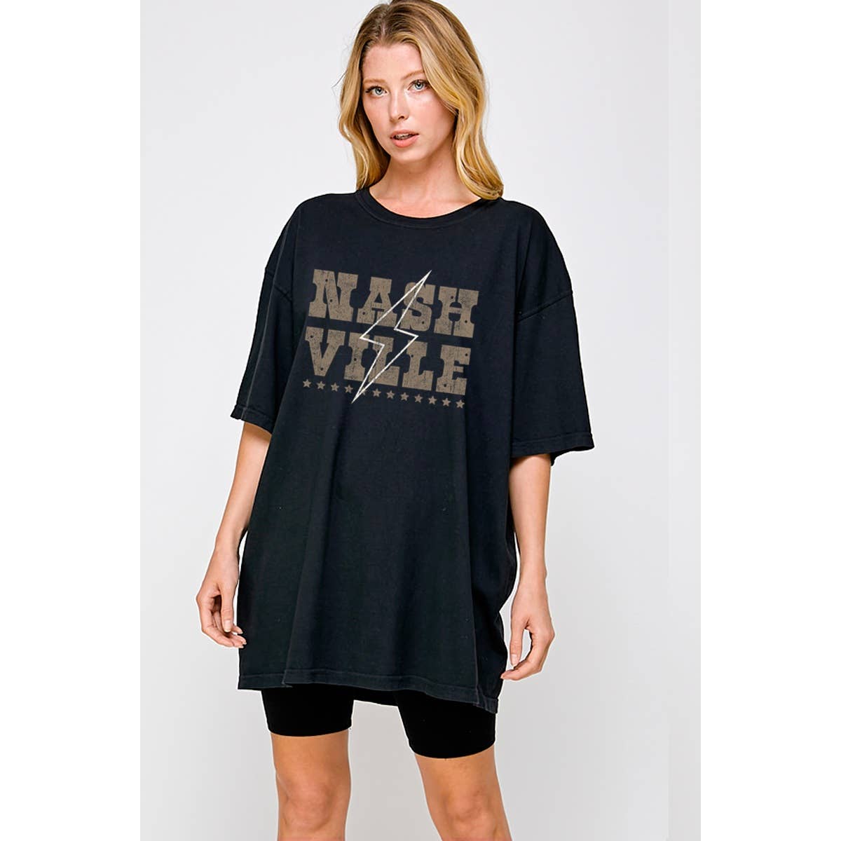 Nashville Vintage Oversized Tee