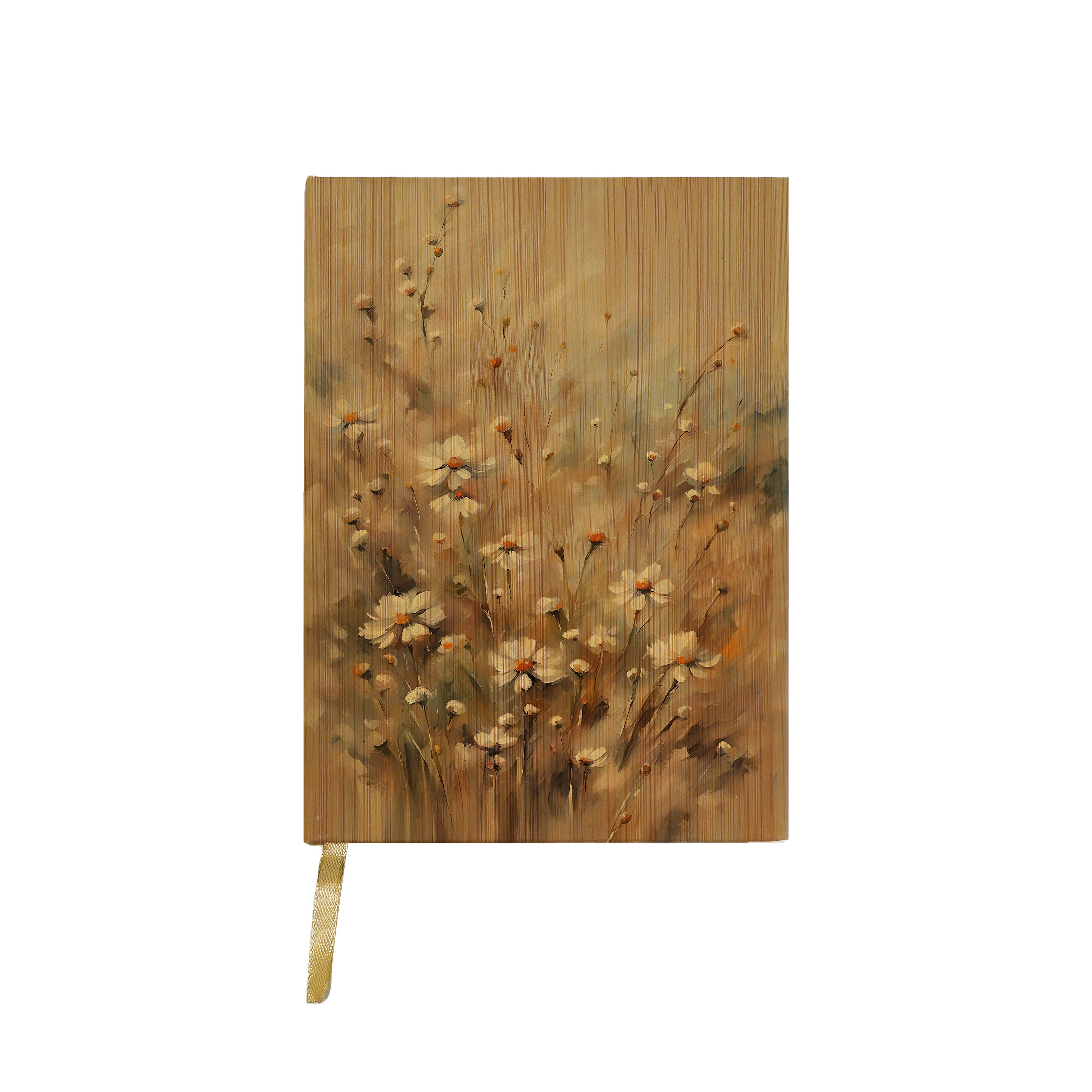 Brown and Tan Daisies Journal