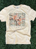My Sin Was Great His Love Was Greater On Cream Tee
