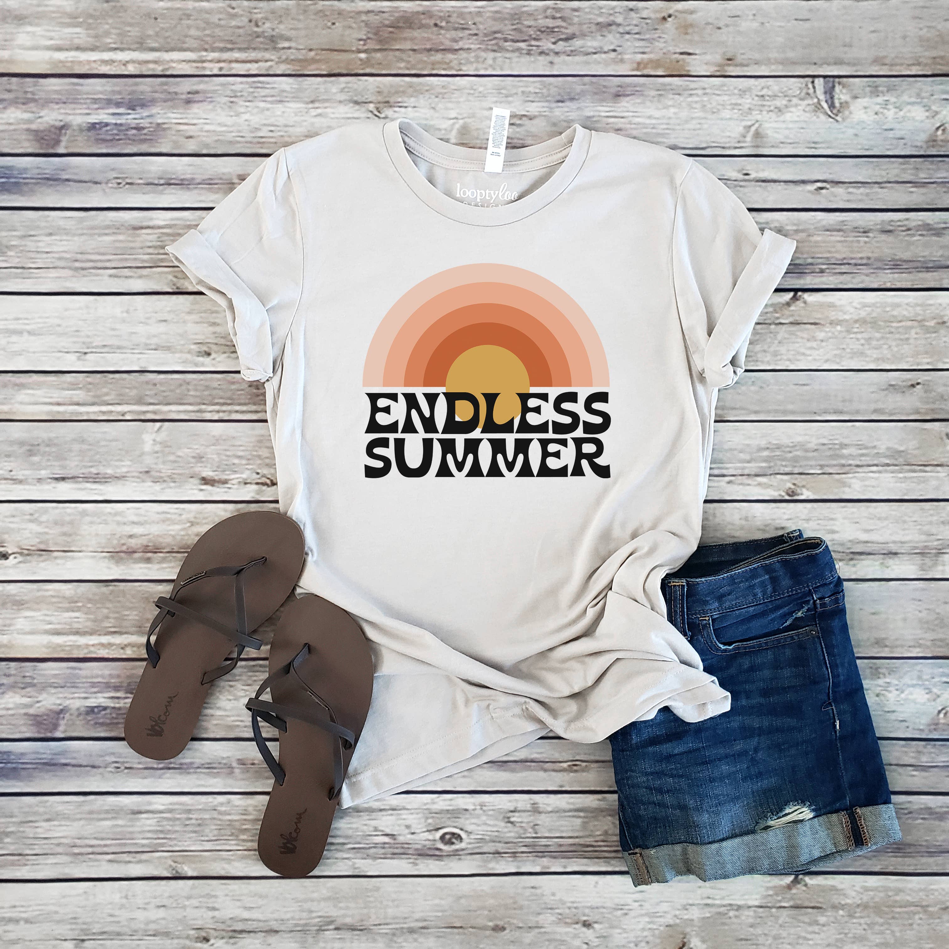 Endless Summer | Summer Tee | Sunset | Sizes XS-2XL