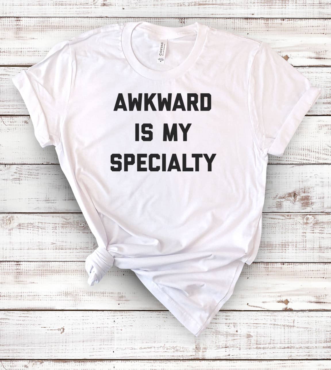 Awkward Is My Specialty - Nerd Sassy Introvert Nerd T-Shirt