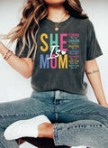 She Is Mom T-Shirt, Bible Verse Shirt, Religious Shirt