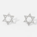 Gold-Dipped Vintage Star Shaped Post Earrings