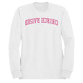 Church Raised Pink Lettering Graphic Men's Sweatshirt