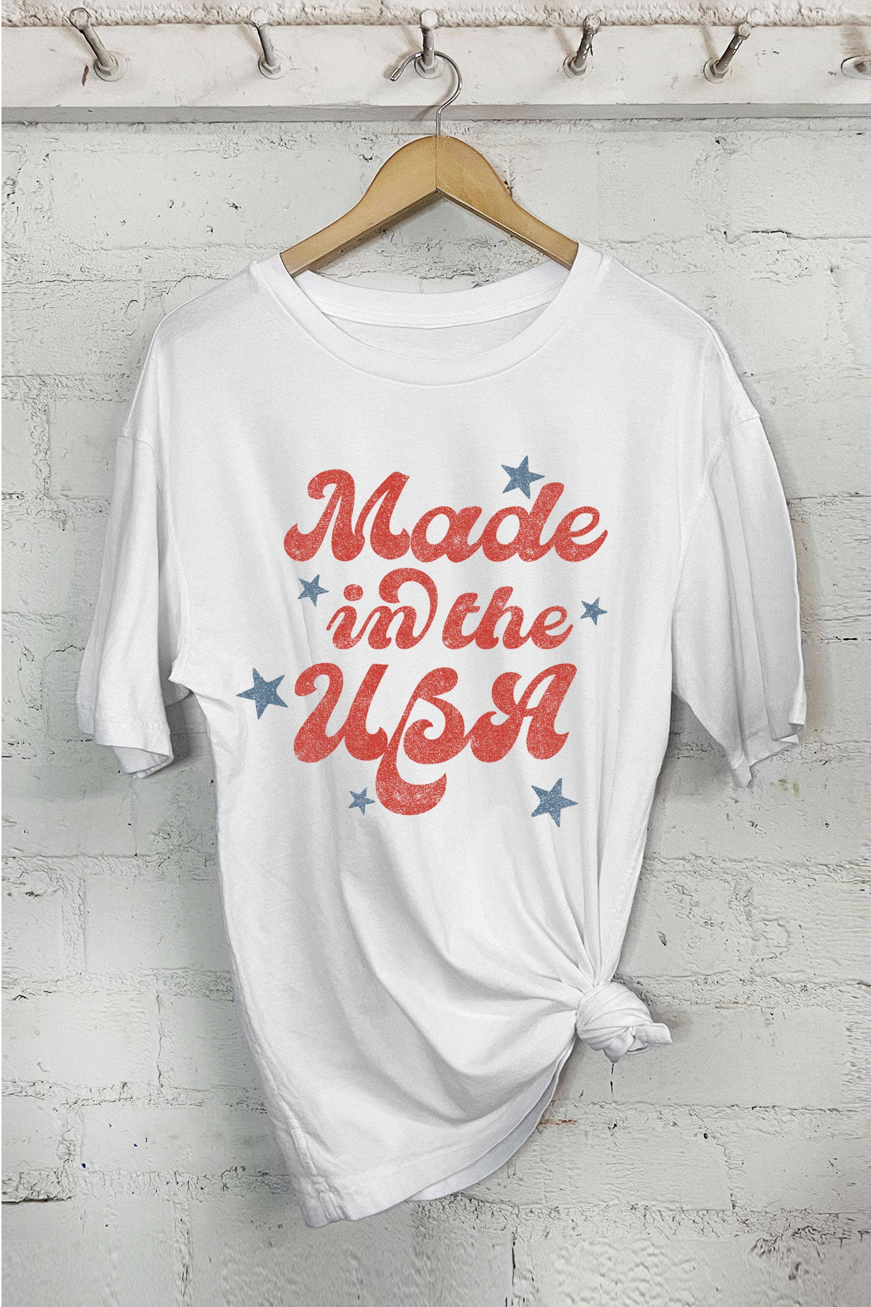 Made in the Usa-Oversized Tee