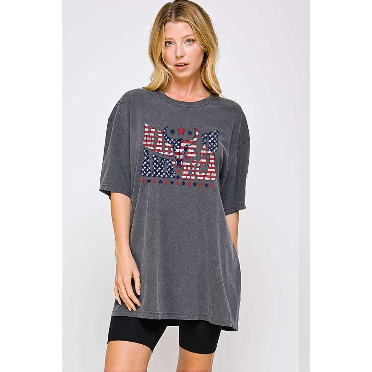Made in America Vintage   Graphic  Oversized Tee
