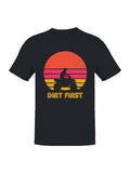 Retro Dirt First Atv Adventure Men's T-Shirt