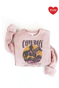 Cowboy Take Me Away Plus Graphic Sweatshirt