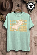 Lets Rodeo Graphic Top