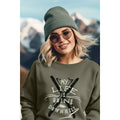 My Life Is Going Down Hill  Graphic Sweatshirts