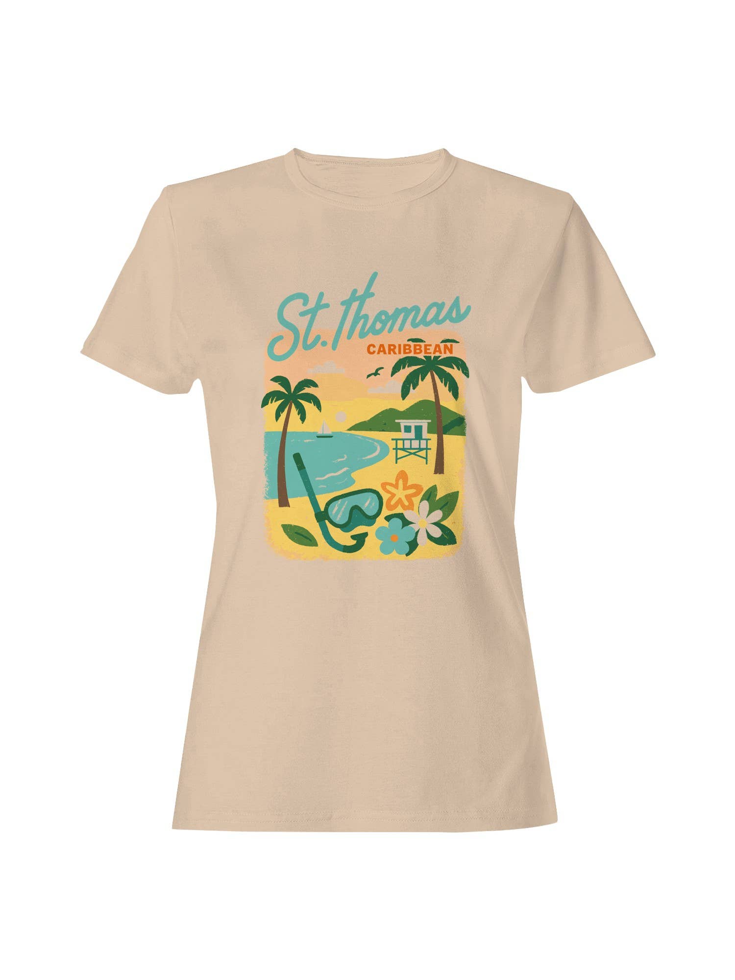 St. Thomas Caribbean Vibes Women's T-Shirt