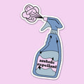 Asshole Repellant Sticker Decal