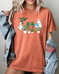Plant Lover, Ghost, Skeleton, Spooky, Halloween T-Shirt