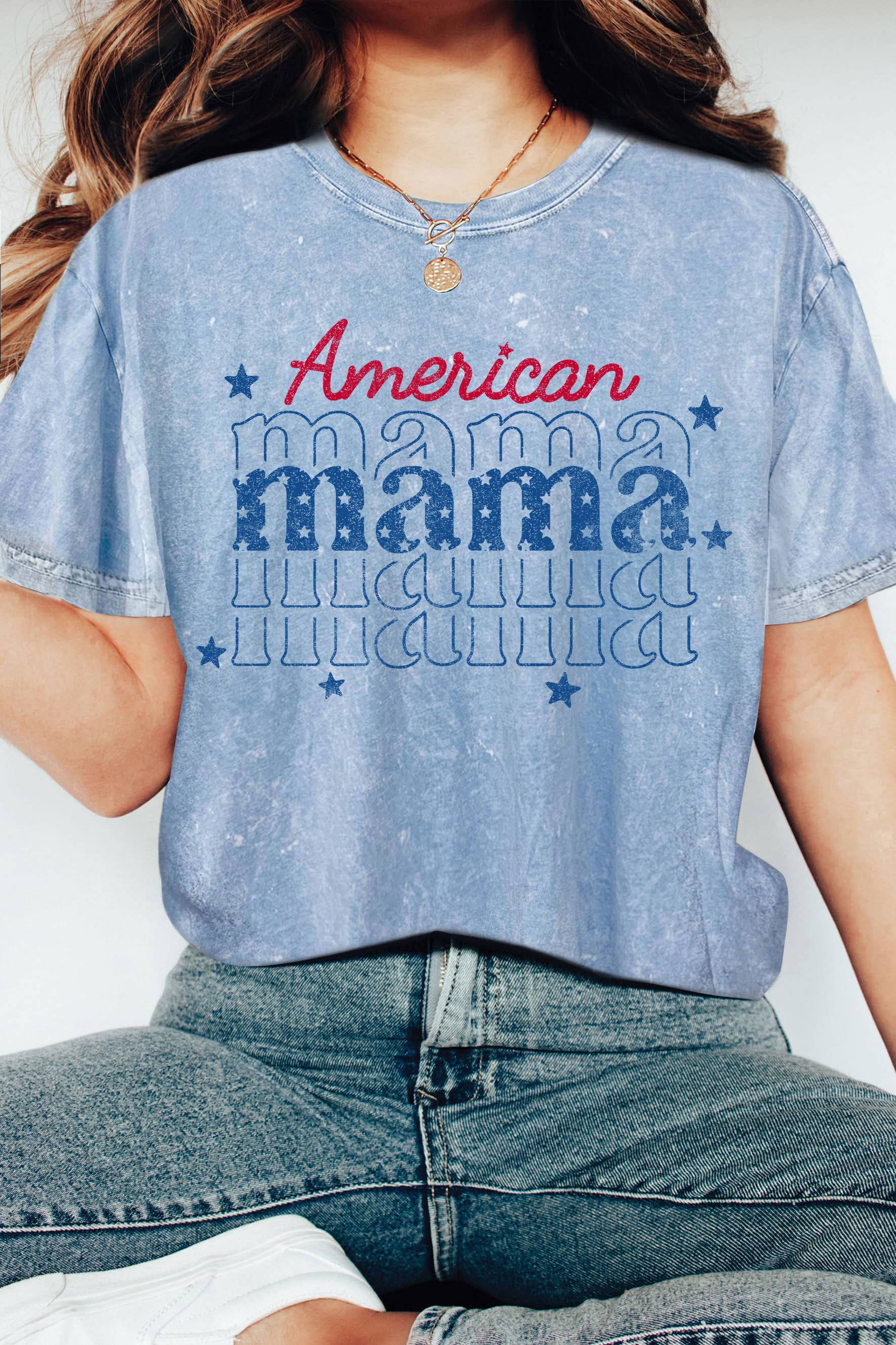 American Mama Mineral Graphic Tshirts