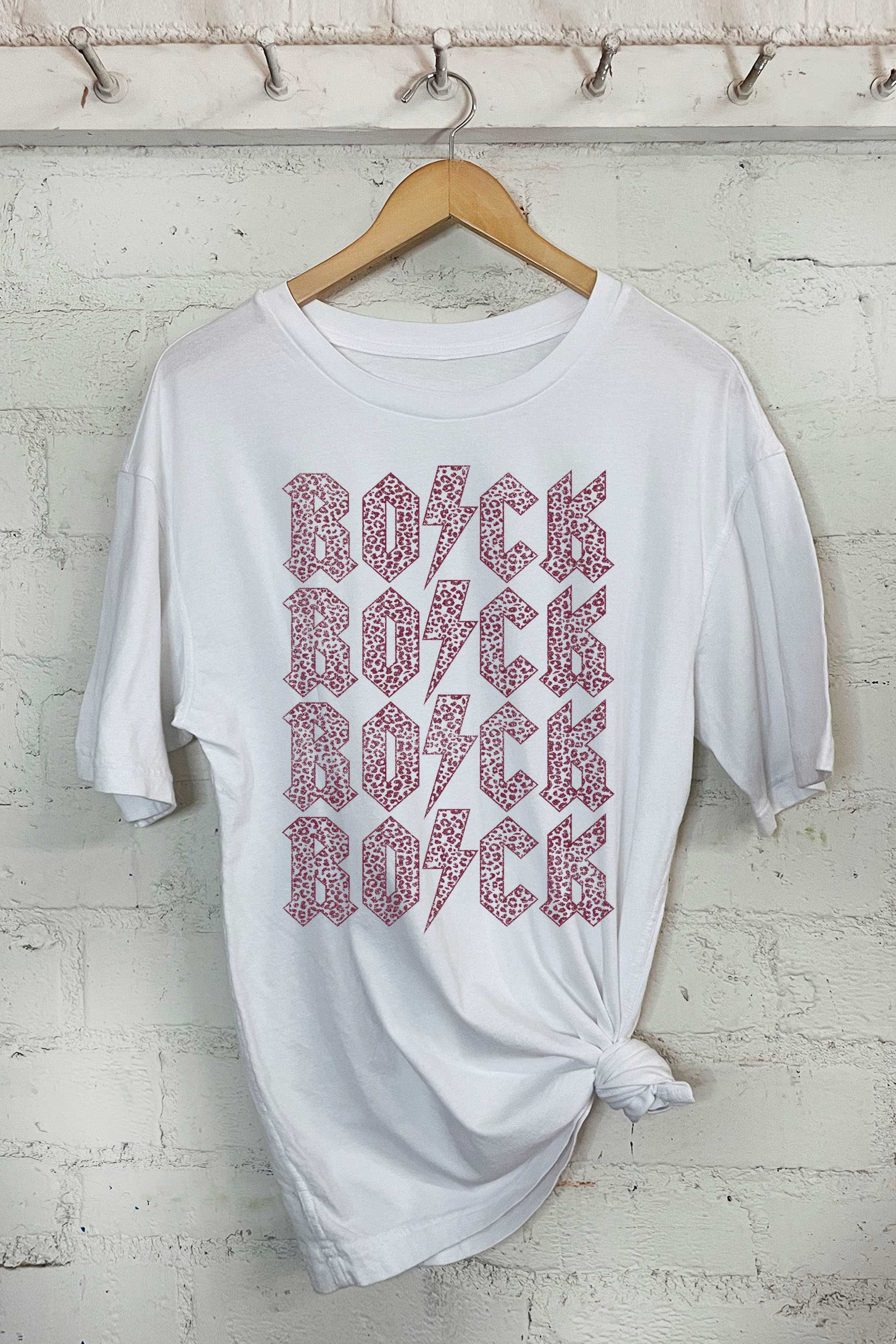 Rock Rock Rock Rock-Oversized Tee