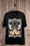 Nashville Music City Tennessee Guitar Graphic Top