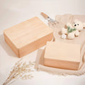 Handcrafted Wooden Keepsake Box – Natural Decor Storage