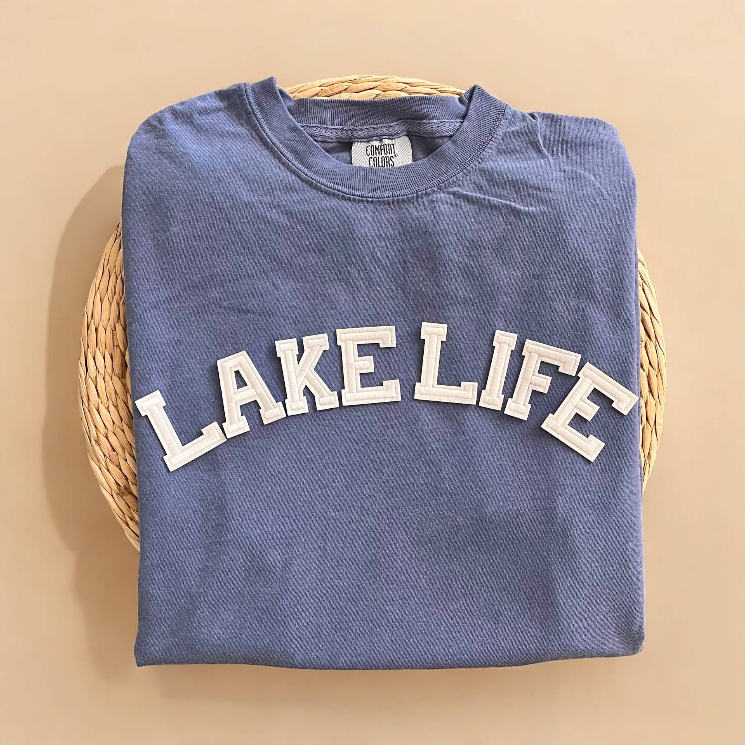 Comfort Colors Lake Life Shirt, Summer Tees