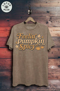 Feelin  Pumpkin Spicy Graphic Top