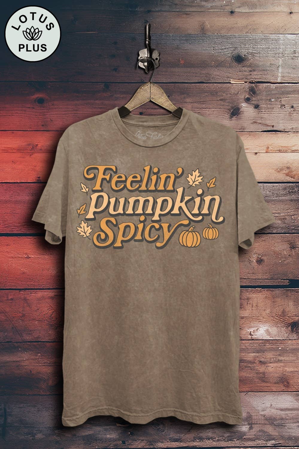 Feelin  Pumpkin Spicy Graphic Top