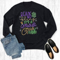 Beads and Bling It's A Mardi Gras Thing Sweatshirt