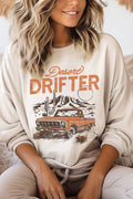 Desert Drifter Graphic Brushed Sweatshirts