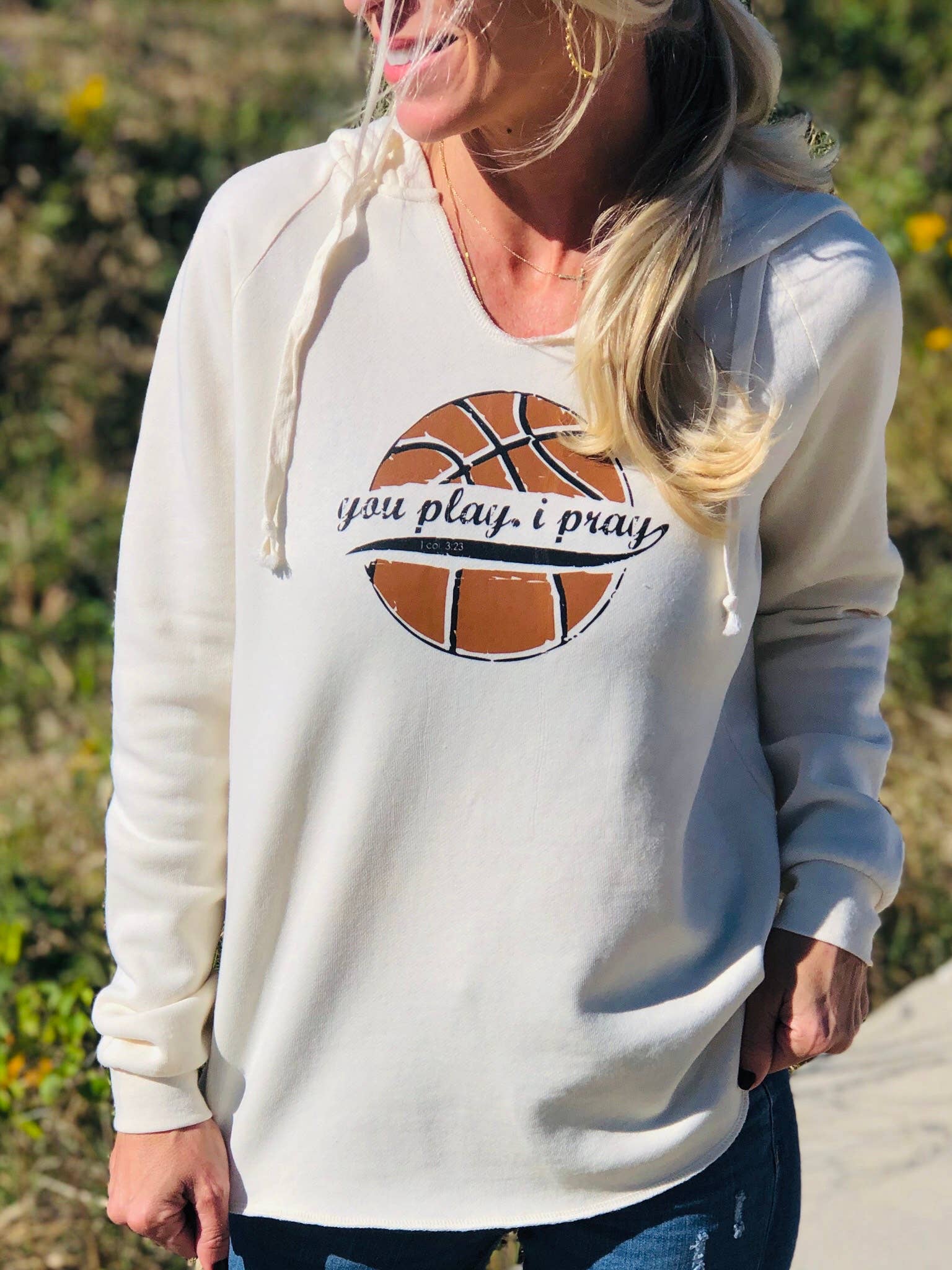 Vintage Basketball Sweatshirt | Christian Sports Apparel
