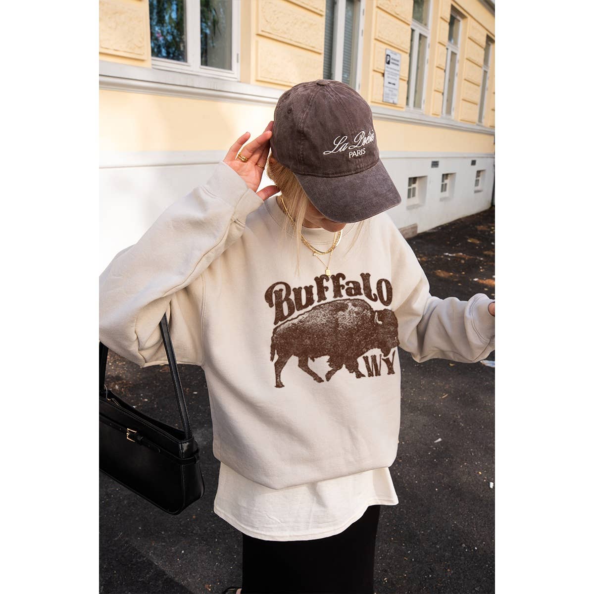 Buffalo Wy Vintage  Graphic Sweatshirts